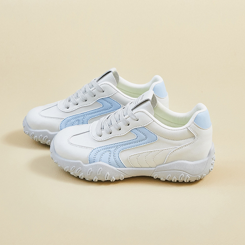 内增高ins韩版德训鞋女秋季新款学生跑步运动休闲街拍