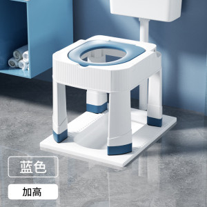 蹲便改坐便椅家用大便蹲厕神器折叠马桶简易坐架孕妇老人厕所凳子