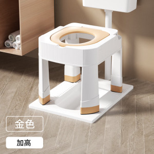 蹲便改坐便椅家用大便蹲厕神器折叠马桶简易坐架孕妇老人厕所凳子