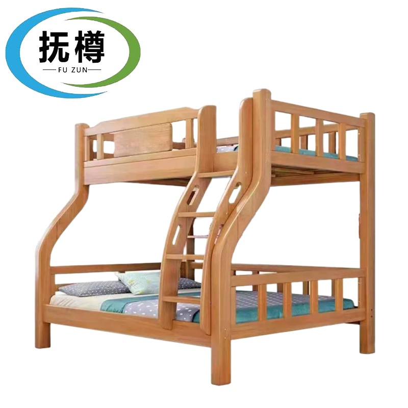 抚樽弯角子母床