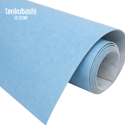 天空桥 地板革 蓝色浅石纹2.0mm 卷