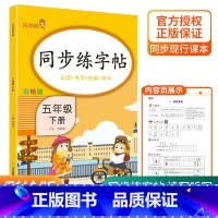 五下 语文 [正版]2024春小学生练字帖小学生一年级二三四五六年级上册下册语文同步练字帖人教版控笔训练硬笔书法每日一练