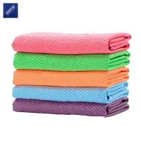 安居先森玻璃清洁毛巾抹布吸水不掉毛清洁巾毛巾 30*30cm一包10条装