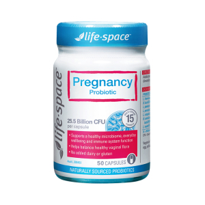 Life Space孕妇益生菌胶囊50粒/瓶装澳洲进口膳食营养补充剂 备孕/孕期