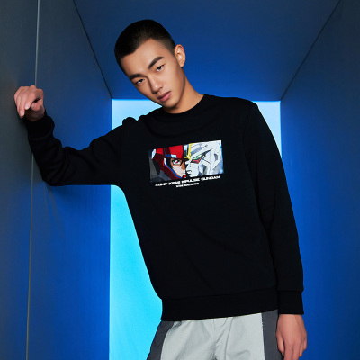 高达SDDESTINY联名|361°运动卫衣男2020套头卫衣长袖休闲上衣