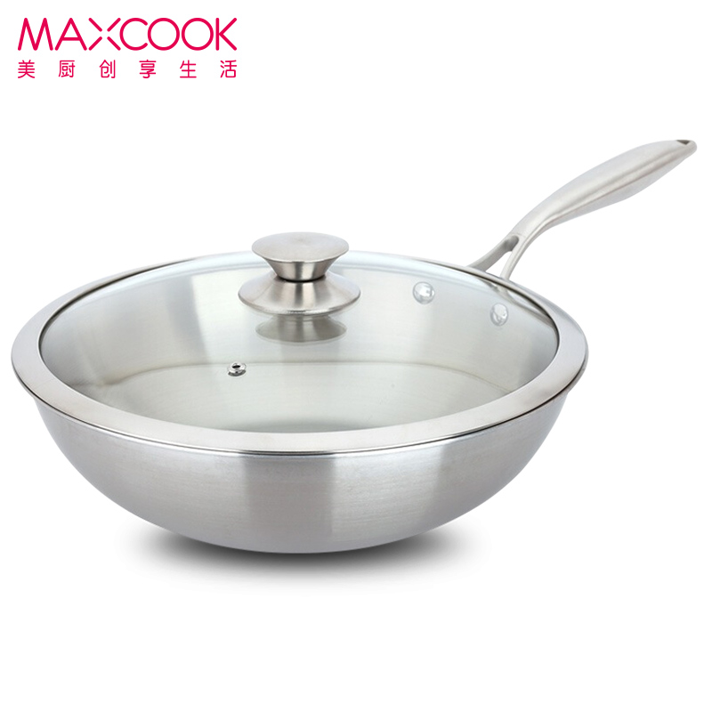 不锈钢锅304炒锅