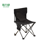 喜力健 户外折叠椅 40黑色折叠椅 个