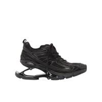 巴黎世家(Balenciaga)运动鞋男鞋跑鞋黑色网眼透气做旧悬浮鞋跟户