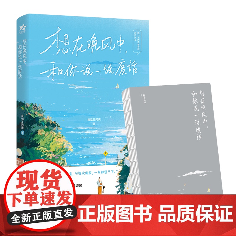 想在晚风中.和你说一说废话废话王阿姨中国现当代诗歌北京燕山出版社正版