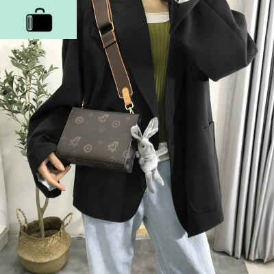 包包女包新款2019宽肩带斜挎包网红时尚ins百搭2020潮小包包质感NEW LAKE女斜挎包