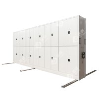 居将 电动密集架移动档案柜钢制轨道密集柜 一列6组