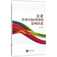 音像企业跨项目知识转移的影响因素赵大丽 著