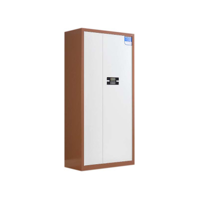 帅畅保密柜财务档案柜文件柜办公室资料储物柜保险柜通体咖框白门-电子密码锁