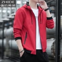 SUNTEK冬季2020新款男士夹克韩版潮流运动休闲帅气上衣服秋冬款加厚外套夹克