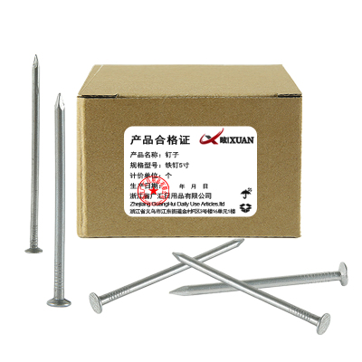 昡 钉子 铁钉5寸 个