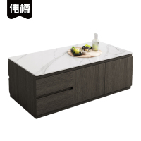 伟樽岩板茶几100*60*50cm张