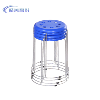 酷美智悦 塑料钢筋圆凳32*32*45cm KM-JZ523 个
