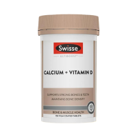 Swisse斯维诗钙片+维生素D片有机柠檬酸钙片150片/瓶装 儿童成人老人孕妇补钙复合维生素原装进口 香港/保税随机发
