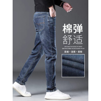 新款牛仔裤男士春秋款休闲长裤子直筒修身春季广州新塘镇男裤
