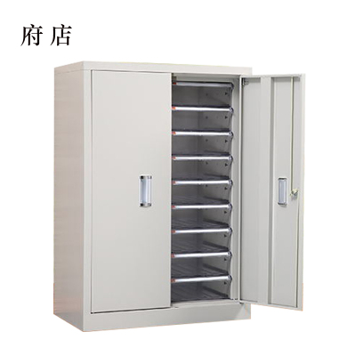 府店文件柜抽屉式票据多层分类箱档案柜合同资料架烘焙收纳样品柜带门18抽柜