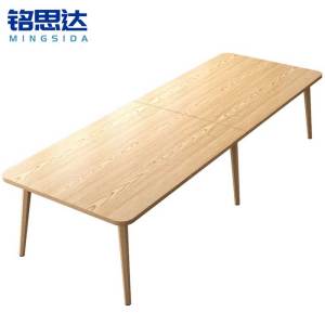 铭思达实木长条桌