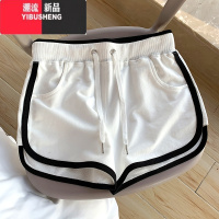 YIBUSHENG运动短裤女季2020年新款三分宽松休闲高腰百搭显瘦外穿裤子