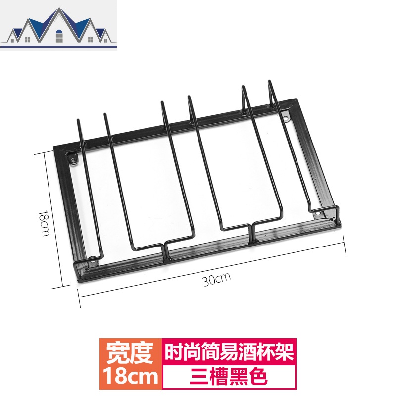 红酒杯架倒挂家用现代简约吧台悬挂式个性客厅创意酒柜高脚杯架子