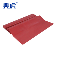 典虎 绝缘橡胶板 红色3mm*1m*1m 平方米