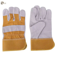 岱润 半皮手套 翻毛皮 副