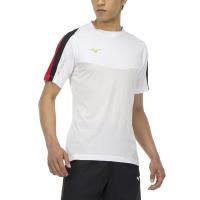 Mizuno运动速干防晒男款足球训练T恤透气排汗比赛短袖