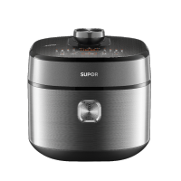 苏泊尔5L双胆电压力锅SY-50FH65环绕立体加热自动排气内盖可拆卸不锈钢厚釜微电脑控5-8人家庭用