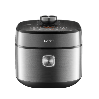 苏泊尔5L双胆电压力锅SY-50FH65环绕立体加热自动排气内盖可拆卸不锈钢厚釜微电脑控5-8人家庭用
