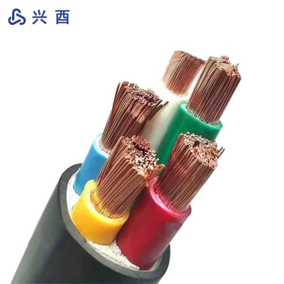 兴酉 护套软芯电缆 VVR-4*240+1*120平方 米