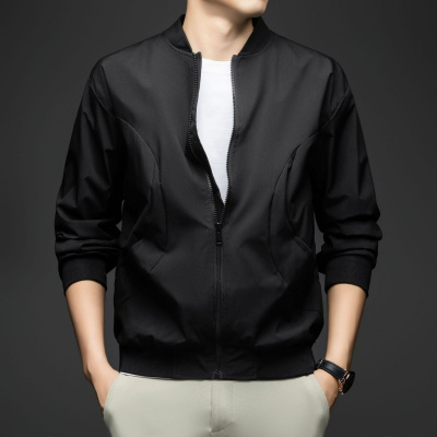 美式棒球服外套男新款春秋季港风宽松潮牌痞帅感男士夹克