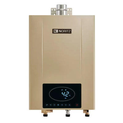 能率(NORITZ) 16升彩壳燃气热水器天然气 智控恒温 带水量伺服器GQ-16PA6AFEX-G04 (麦落)高端机