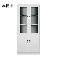 苏悦丰钢制资料柜档案柜财务凭证柜带锁储物柜铁皮柜书柜大器械文件柜