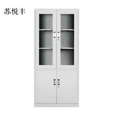 苏悦丰钢制资料柜档案柜财务凭证柜带锁储物柜铁皮柜书柜大器械文件柜