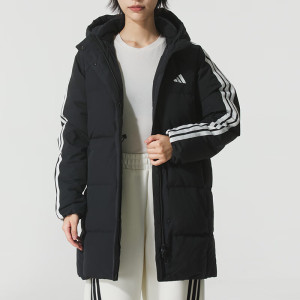阿迪达斯 (adidas)羽绒服女装新款运动服户外出行防风舒适保暖羽绒夹克外套JG3856 ZP