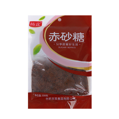 黑糖赤砂糖308g纯正老红糖烘焙原料手脚冰凉女生月子经期红糖水批发