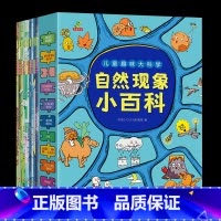 自然现象小百科全10册 [正版]儿童趣味大科学自然现象小百科10册 水地震还小风光太阳地球月亮四季的变化幼儿园宝宝科普绘