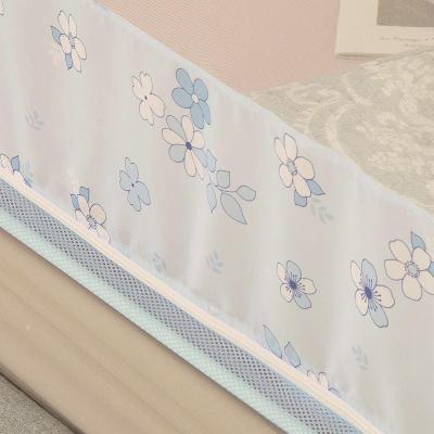 美帮汇三开方顶拉链蚊帐家用坐床式1.5m床1.8m加密加厚儿童防摔纹账