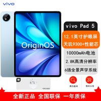 [全新]vivo Pad 5 8GB+256GB 展蓝图 天玑9300+ 12.1英寸 2.8K 护眼屏 娱乐 工作轻办公 学习平板电脑