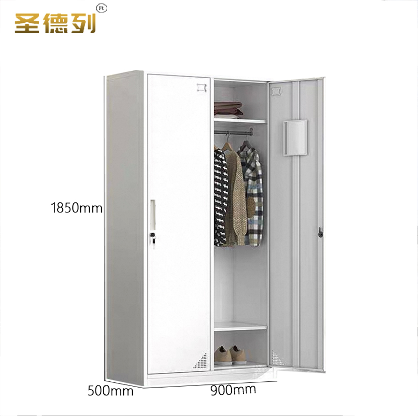 圣德列二门衣柜换衣存包柜储物柜X-9 900*500*1850mm