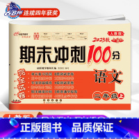 上册 语文人教版 小学二年级 [正版]2024春期末冲刺100分二年级上册下册语文人教版+数学青岛版六三制五四制5年制小