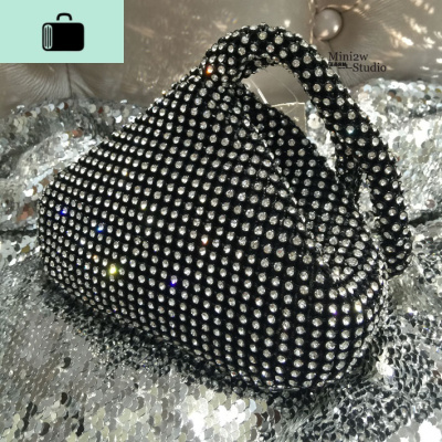 水滴状欧美迷你水钻手拎包宴会婚礼结婚钻包手提女包晚宴手包NEW LAKE女手包