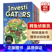 [正版]鳄鱼侦查员4册套装 英文原版 InvestiGators Boxed Set 4 books 漫画书 盒