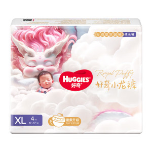 好奇(Huggies)小龙裤试用装 新生儿婴儿尿不湿裸感拉拉裤体验