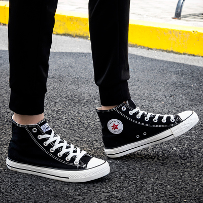 男大码帆布鞋高帮排行榜