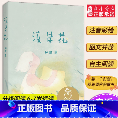 流星花 [正版] 流星花 亲近母语中文分级阅读K1 6-7岁适读儿童文学 注音全彩中国传统故事 童趣母语滋养孩子心灵 儿