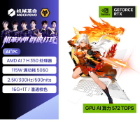 机械革命(MECHREVO)翼龙15Pro 15.3英寸99Wh长续航轻薄游戏笔记本电脑 AI7 H-350 16G 1T RTX5060 2.5K 240H 白